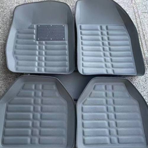 5pcs universal 3d full coverage car floor mats pu leather material multiple colors with non slip surface for protection cars aesthetics and protection with this universal floor