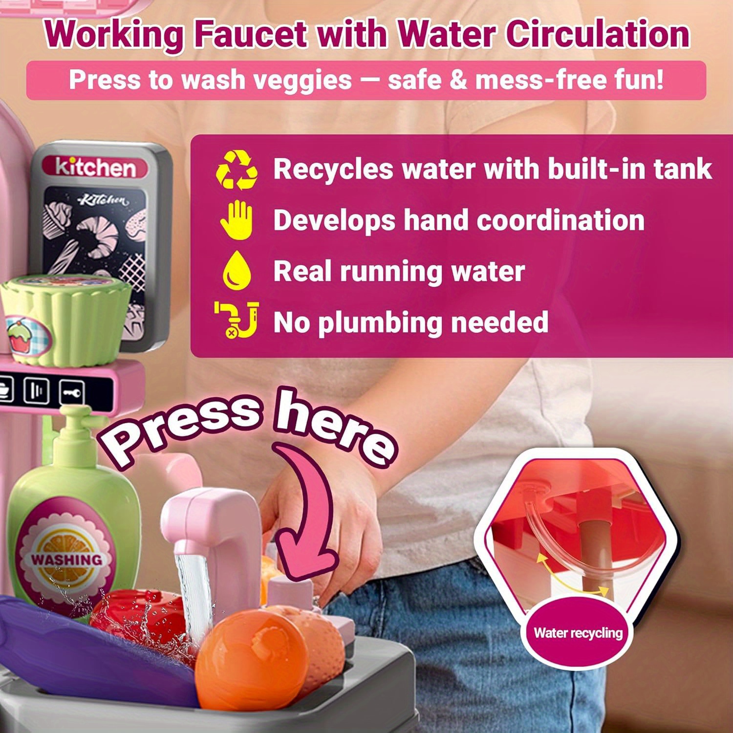 Kinderkeuken speelset