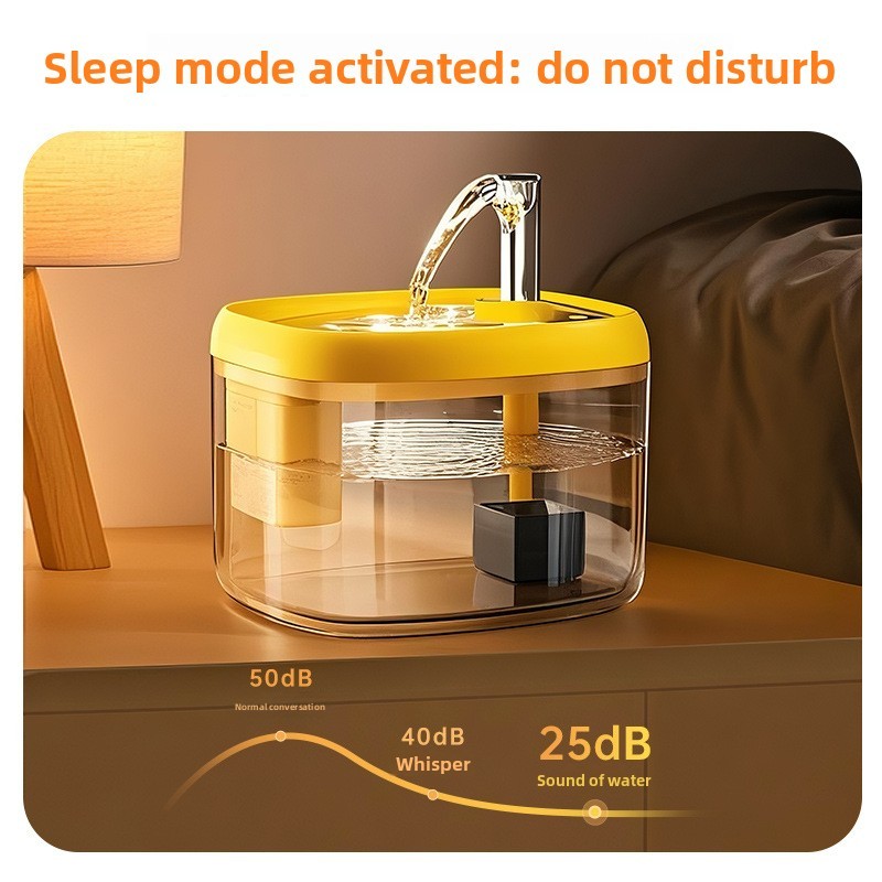 1.5L Large Capacity Automatic Pet Water Fountain