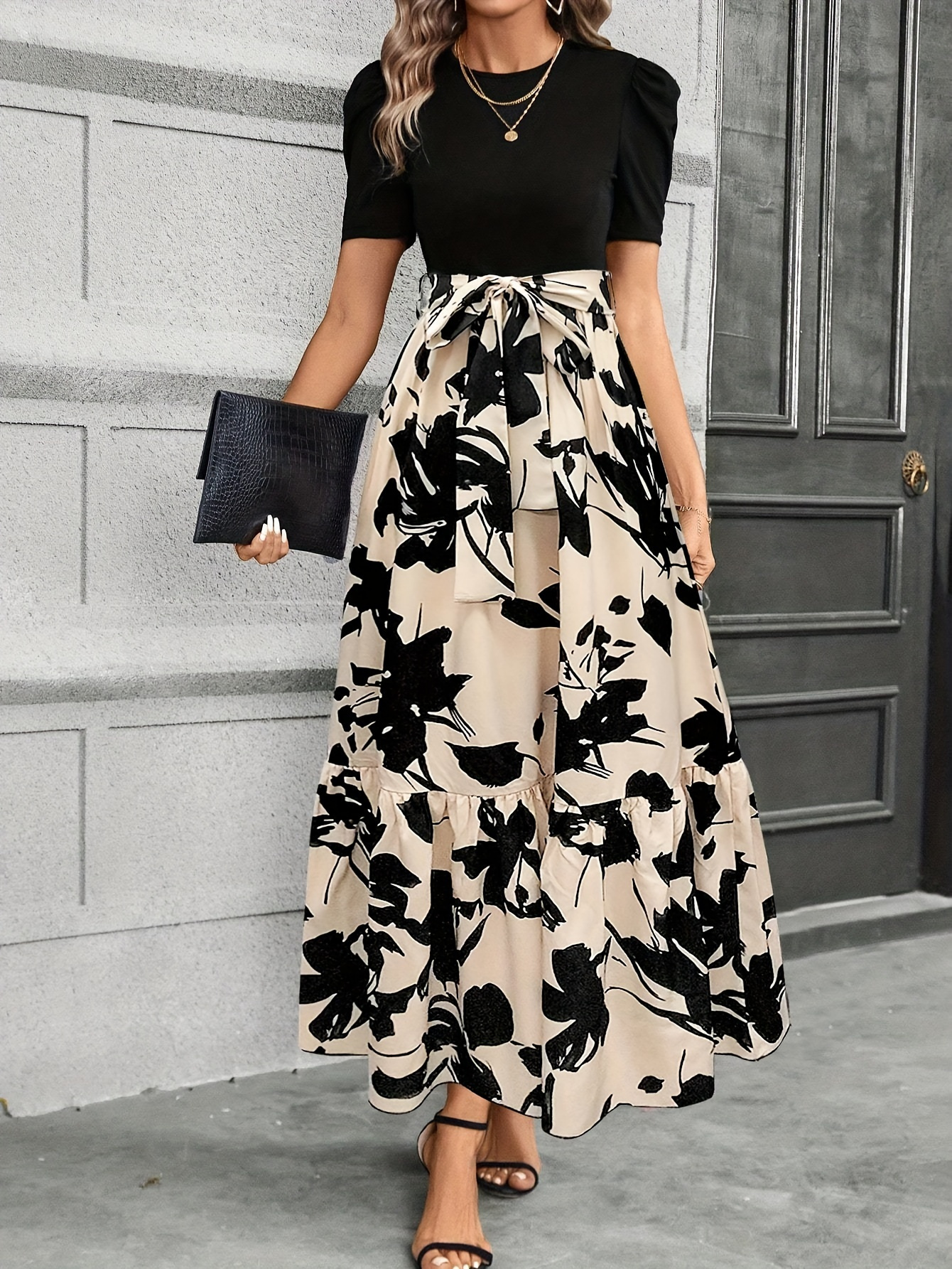 ankle length dress sold on Temu United States