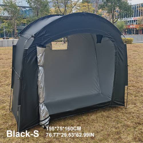 cobertizo de garaje para vehículo de ruedas, toldo de carport para exterior, tienda de almacenamiento multifuncional para exterior para uso en el hogar, jardín y patio trasero