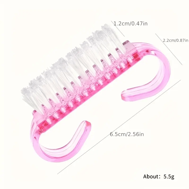 Foot and Nail Care Tool Set with Slanted Brush
