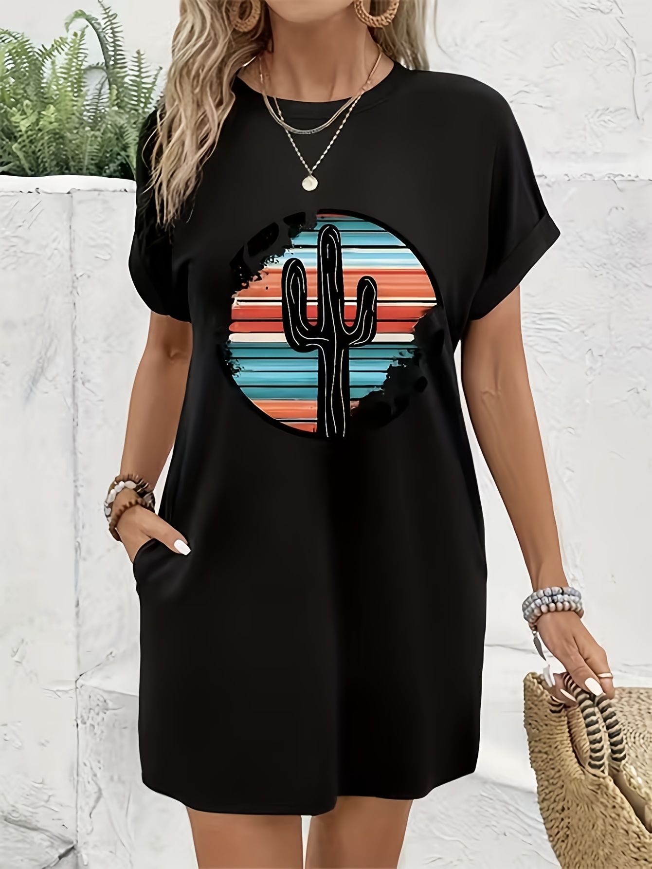 southwestern dresses sold on Temu United States