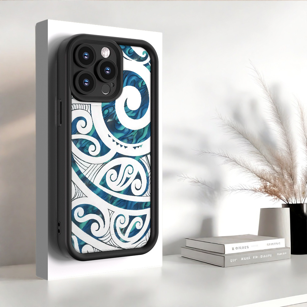 TEMU Phone Case - Maori Totem Pattern Phone Case Theme Pattern Phone Case, Compatible With