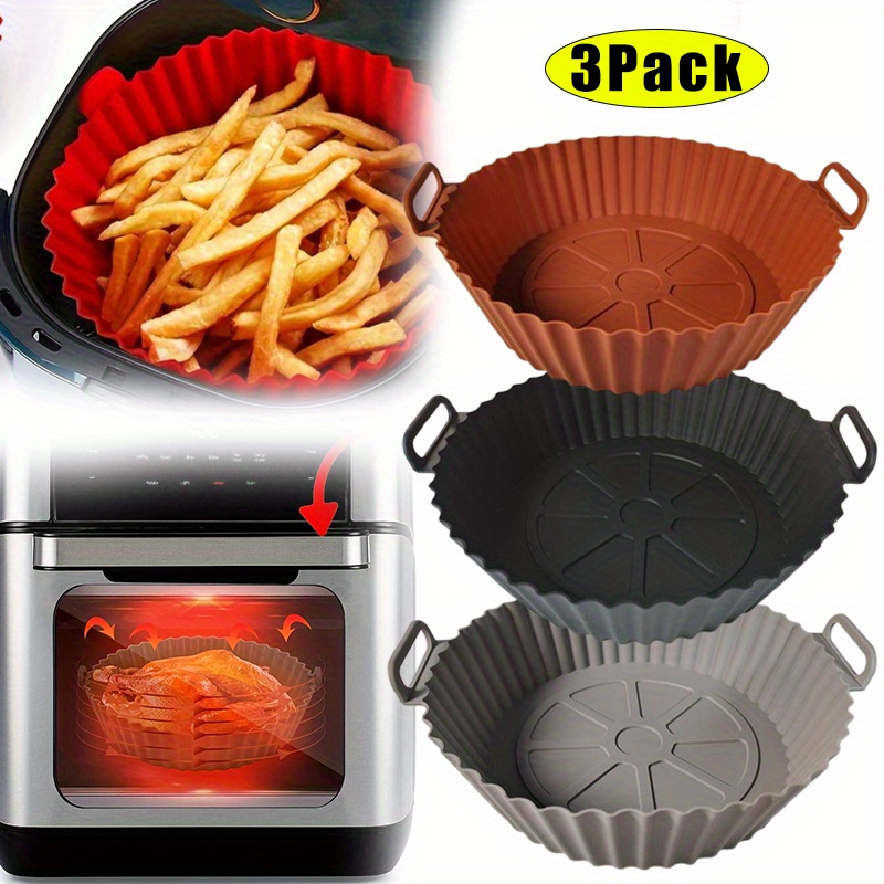 260 Serviettes Jetables Pour Friteuse Ninja Crispi Air – Papier Parchemin Antiadhésif, Prédécoupé - 3