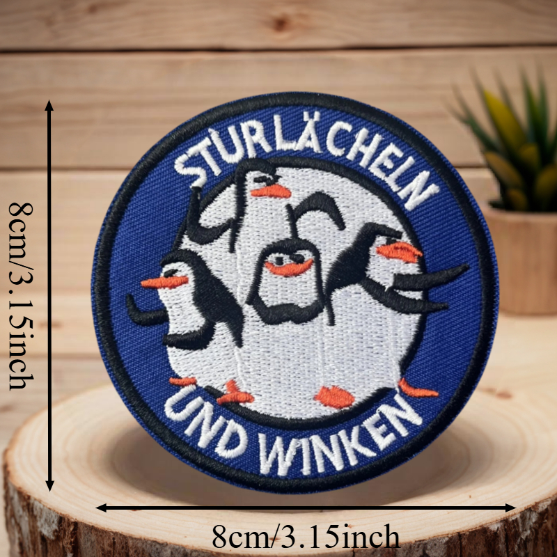 Sturlacheln Und Embroidery Patch &loop Morale Badge Backpack Decorative Sticker Armband Patches For Clothing