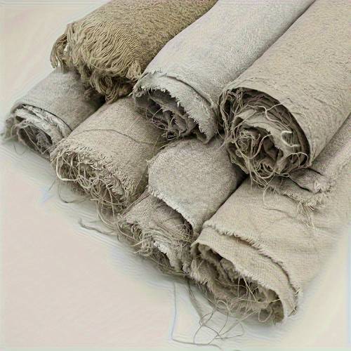 100 enzyme washed wrinkle linen fabric color linen suitable for curtains sofa towels handmade linen sewing material linen background decoration linen diy table runner table mat pillowcase linen