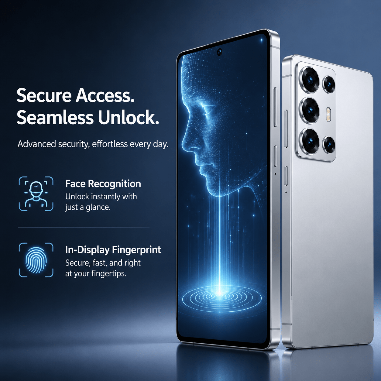   unlocked device sim free 6 8 inch hd large display 4 64gb expandable memory   face unlock full set present holiday Product details 4