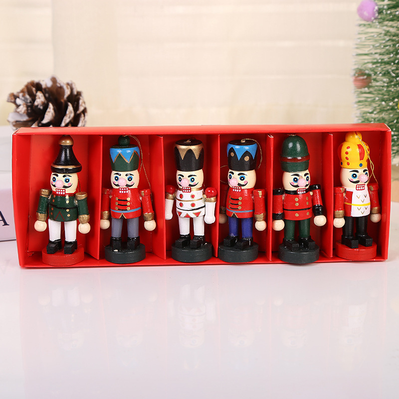TEMU 6 Pezzi Soldatini - Adatti per Natale, Decorazioni da Scrivania, Statuette da per Decorazioni Festive, Esercito di per Natale, Decorazioni
