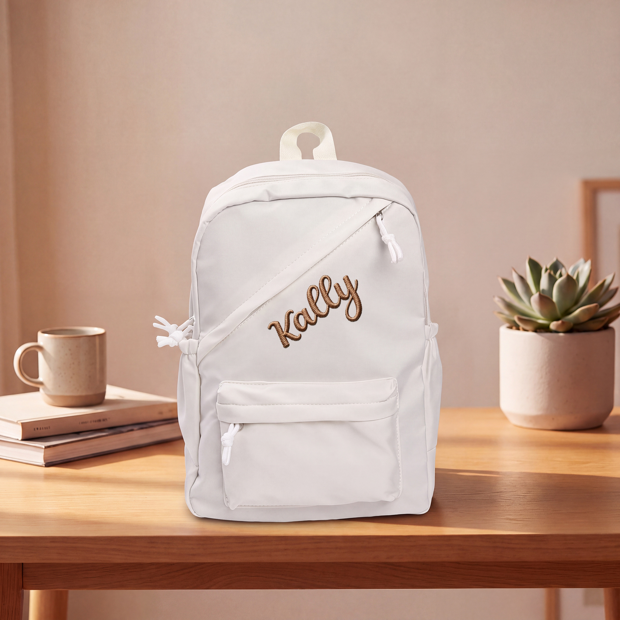 Personalized Embroidered Backpack with Name/Initials