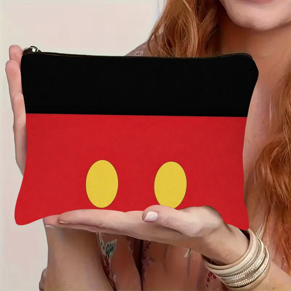 TEMU Minimalist Mouse-shaped Makeup Bag, Compact Makeup Organizer, The Beauty Of Details Highlights A Unique Makeup Style
