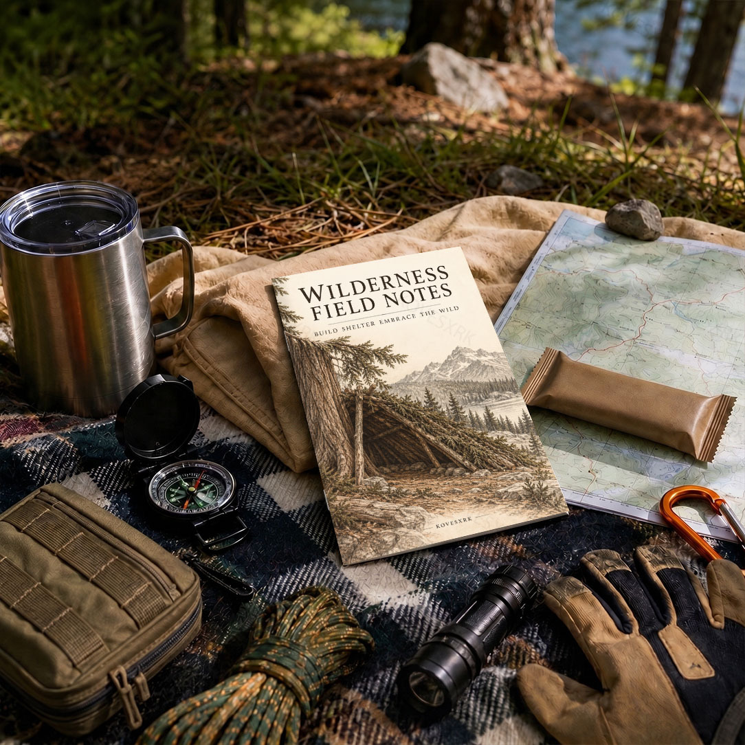 Portable Wilderness Survival Manual for Hiking and Backpacking