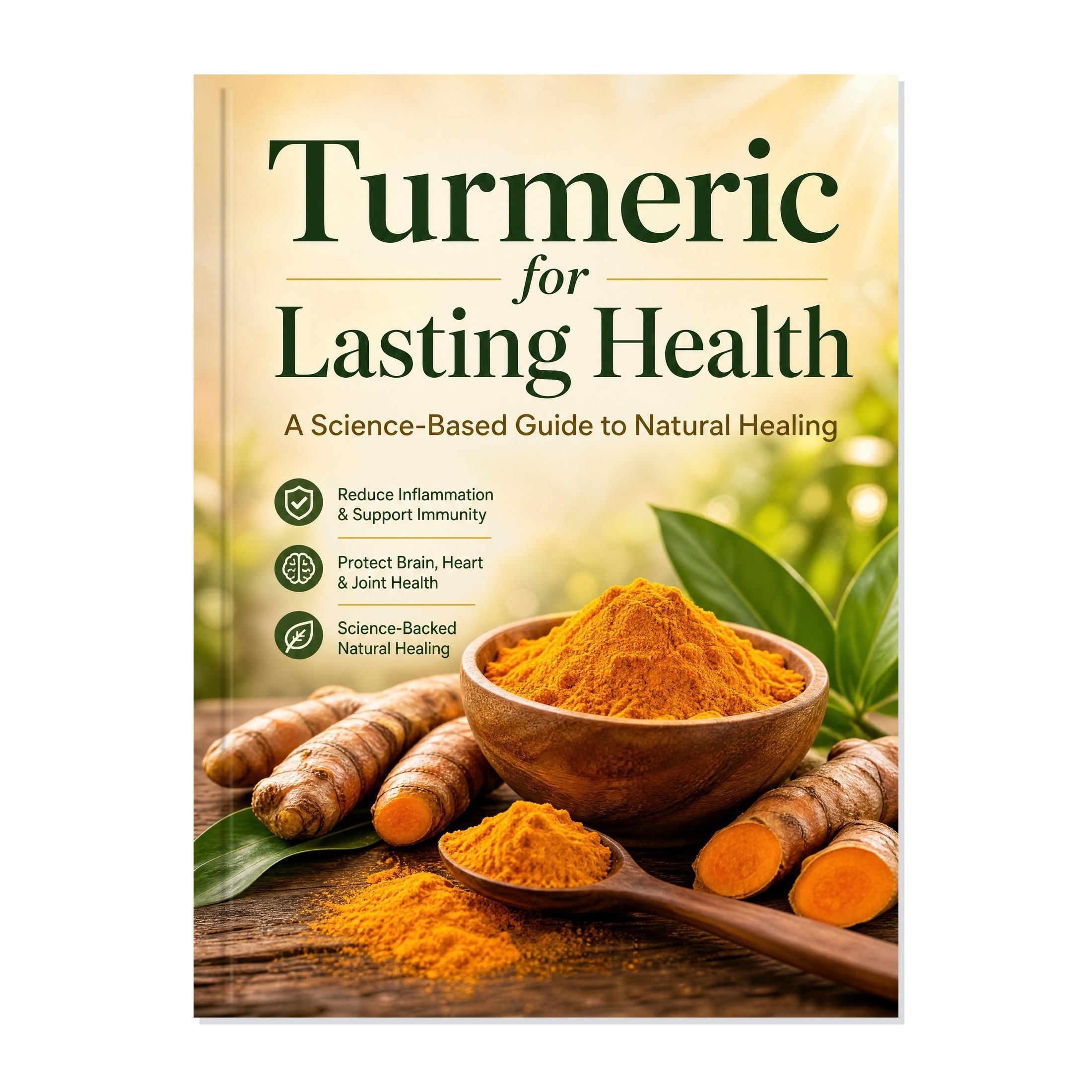 TEMU Turmeric For Lasting Health - A Science-based Guide To Natural