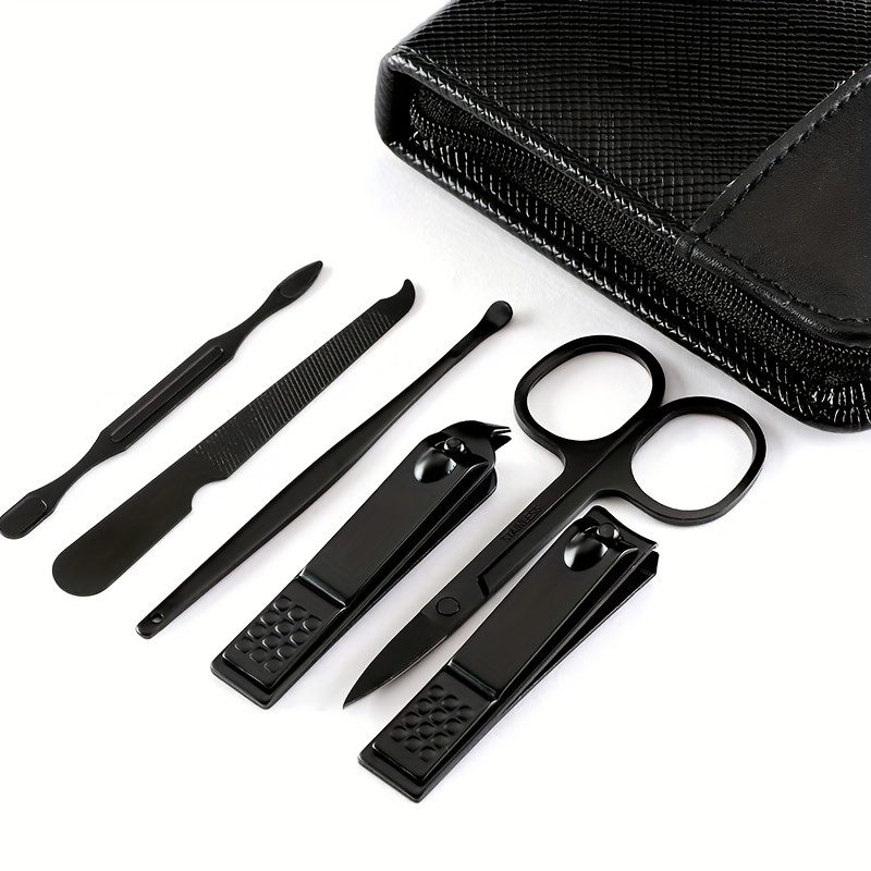9pcs Multi-Function Grooming Tool Set in Zipper Pouch