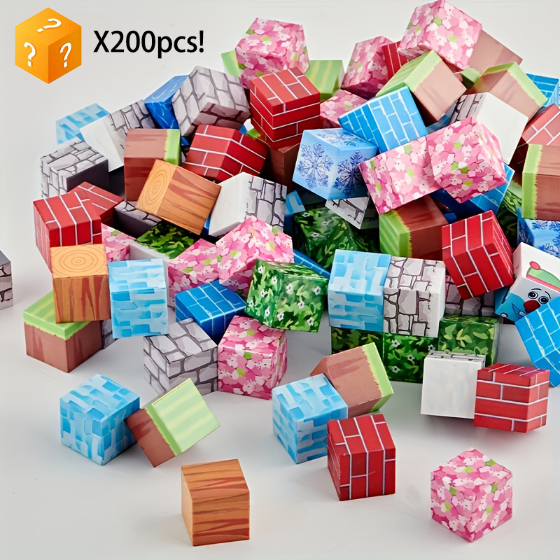 Magic Building Blocks Set, Magnetic Construction Toy For Kids, Upgraded Stem Sensory Educational Kit, Assembly Puzzle, Multi-colored Plastic Building Bricks, And Birthday