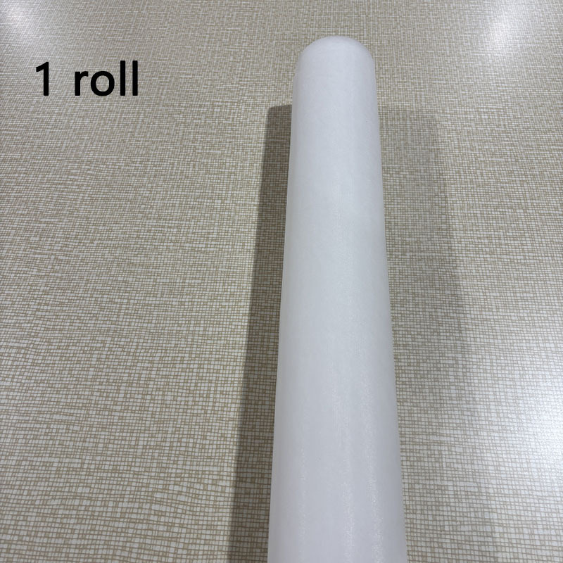 TEMU 1 Roll Long 767.72in 29.53in White Chiffon Roll, No Power Required, Suitable For Wedding Backdrops, Anniversary Decorations, Staircase