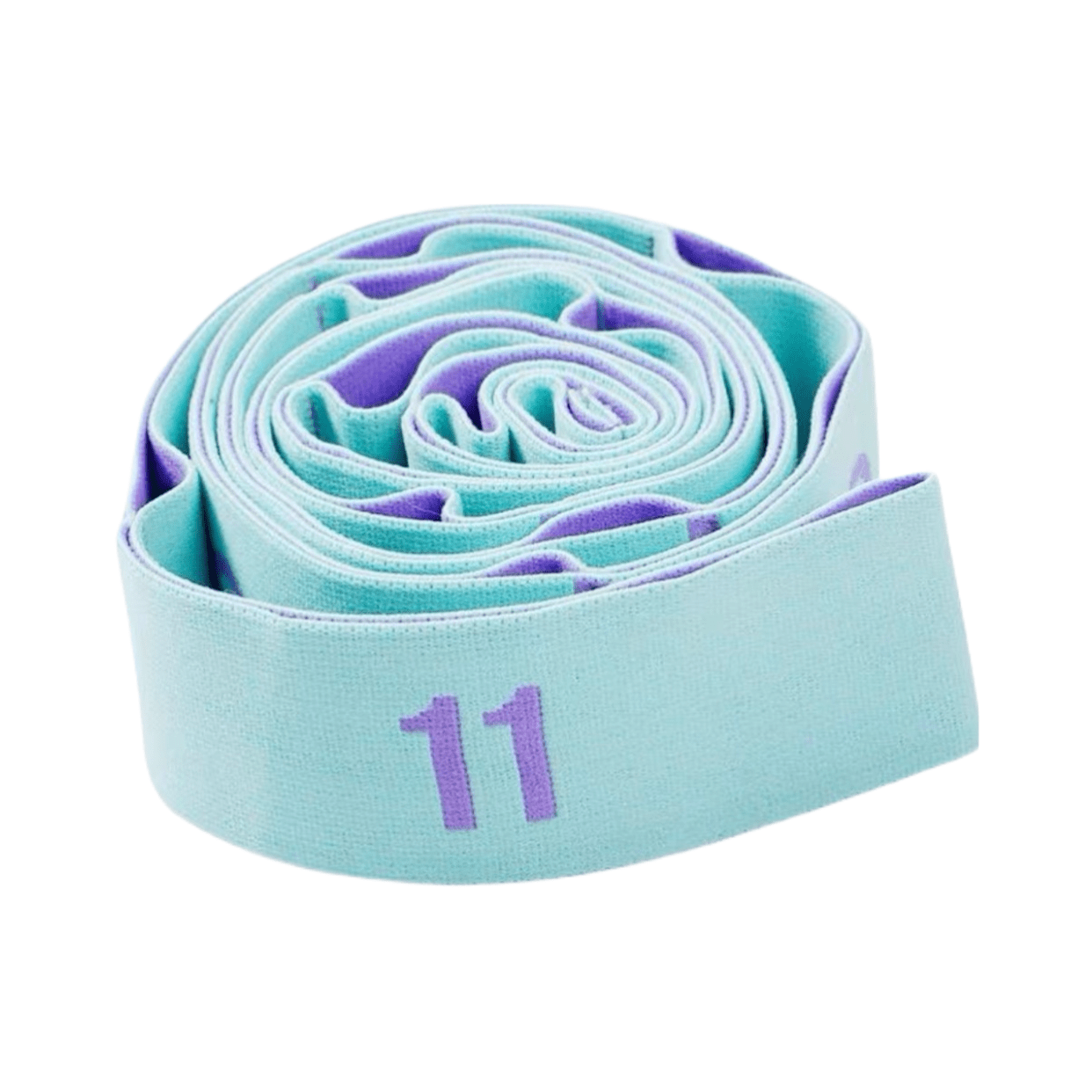 TEMU 11 Loops Yoga Stretching Belt, Pilates Training Aids, Leg Exercise Equipment, Strength Training, Back Leg Waist Full Body Stretching And Shaping