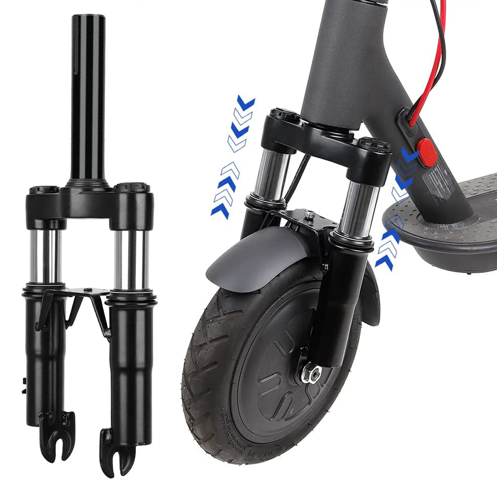 M365  2 1S Front Fork Suspension Shock Absorption For Xiaomi Electric Scooter Shock Absorber Replacement Parts Accessories