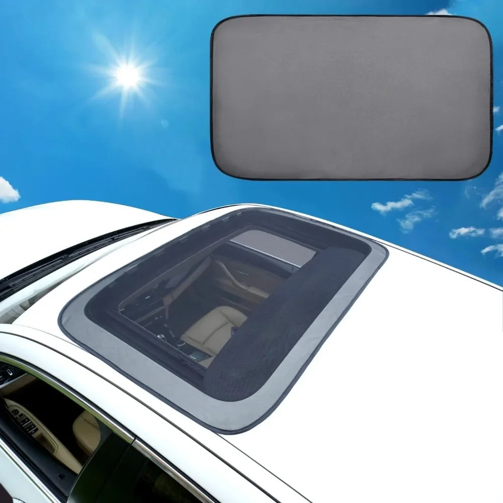 sunshade for magnetic opening roof   mesh car sunroof cover awo2 camping screen anti mosquito travel suv tent