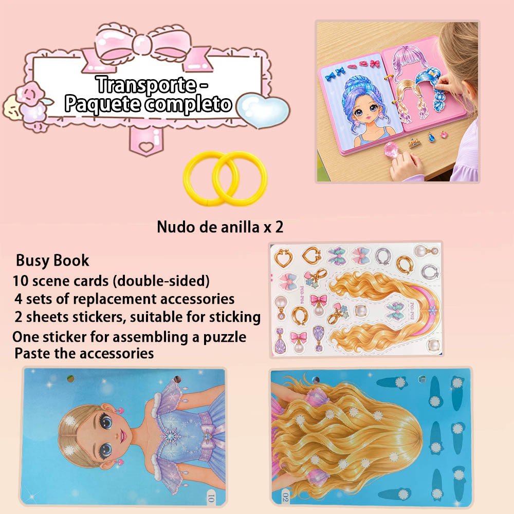 TEMU El juego de figuras de personajes es un juguete y entretenido, adecuado para diversas actividades relacionadas como diseño de peinados y cambios