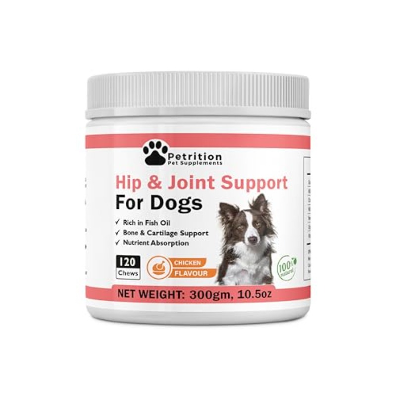 Hip and Joint Support - Glucosamine for Dogs Soft Chews, Joint Supplement with Glucosamine, Omega 3 and 6, MSM, Turmeric, Anti Inflammatory, Support + Mobility 120 Soft Chews - Image 6