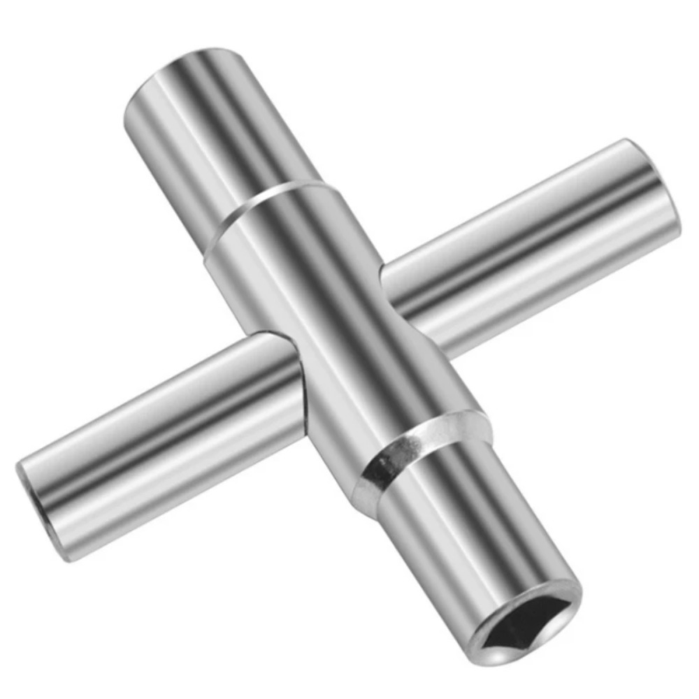 Universal Faucet Wrench For Plumbing, Suitable For Square Keys, Designed For Bathroom Use, Compatible With Gas And Electric Meter Cabinets, And For Bleeding Radiators, In Sizes 6.5/7/8/9mm