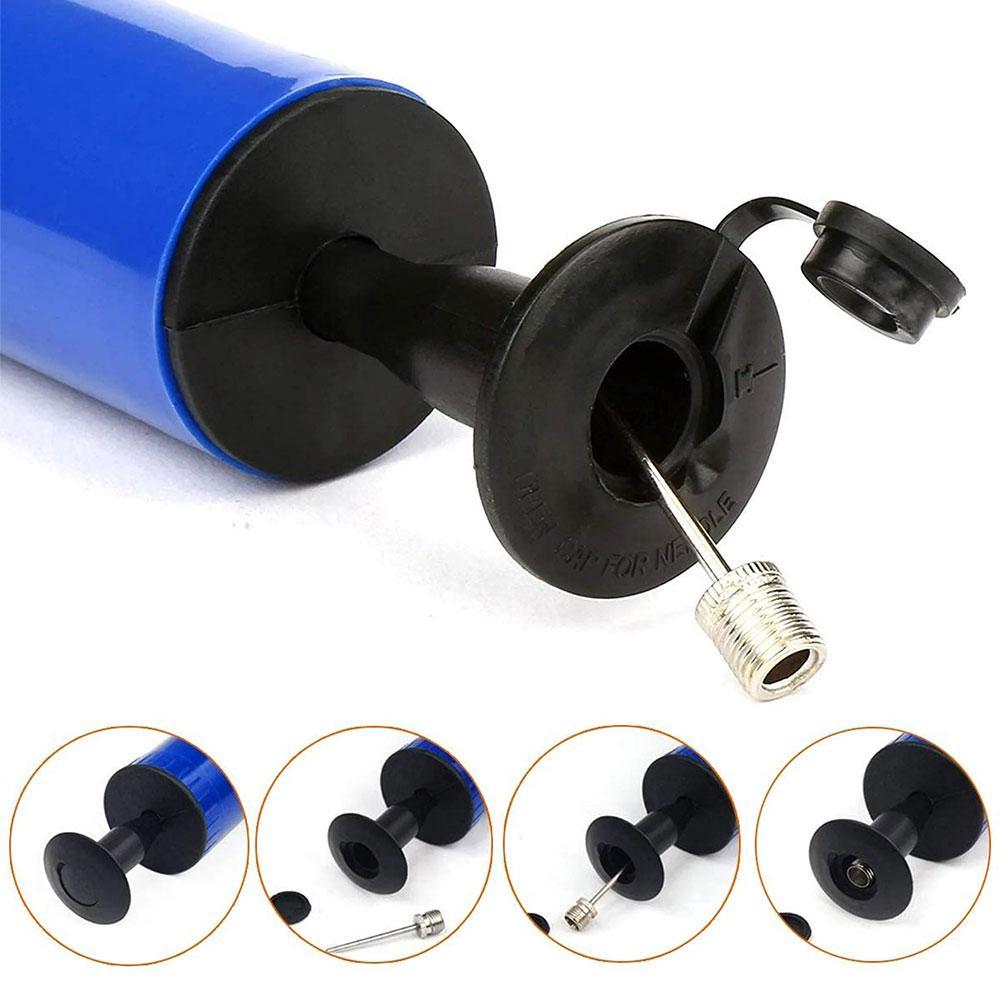 1pc pe material flexible hose ball pump portable hand inflator for basketball football volleyball durable pump with handle details 1
