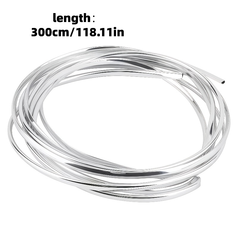 TEMU Car Door Anti-collision Strip/door Edge Anti-collision Sealing Decorative Strip, Car Air Vent Fashion Decorative Strip, Door Edge Anti-scratch