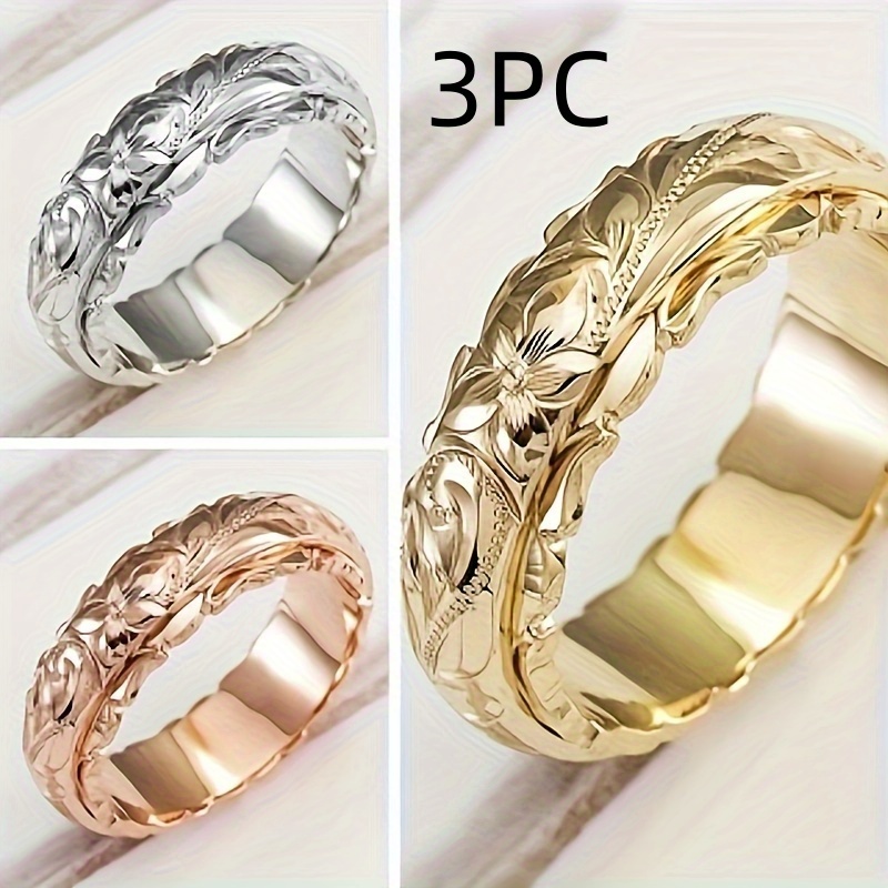 High-end Flower Women's Wedding Engagement Ring