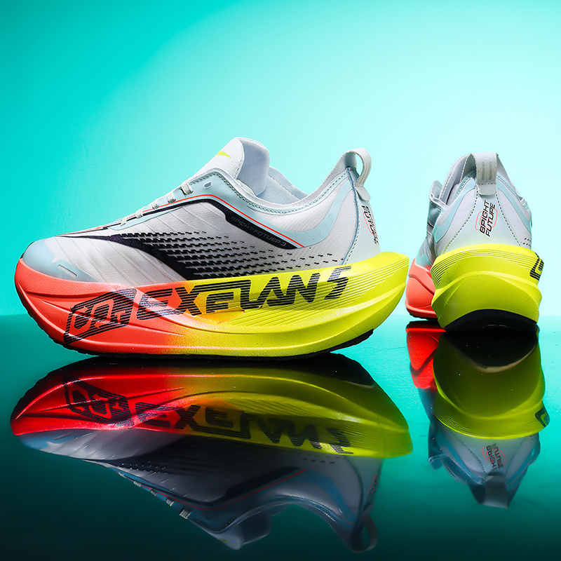 Sneakers, Fashionable Men's Shoes with Thick Soles, Soft and Wear-Resistant, Men's Sports Running Shoes, Outdoor Comfortable and Breathable, Daily Wear Men's Casual Shoes