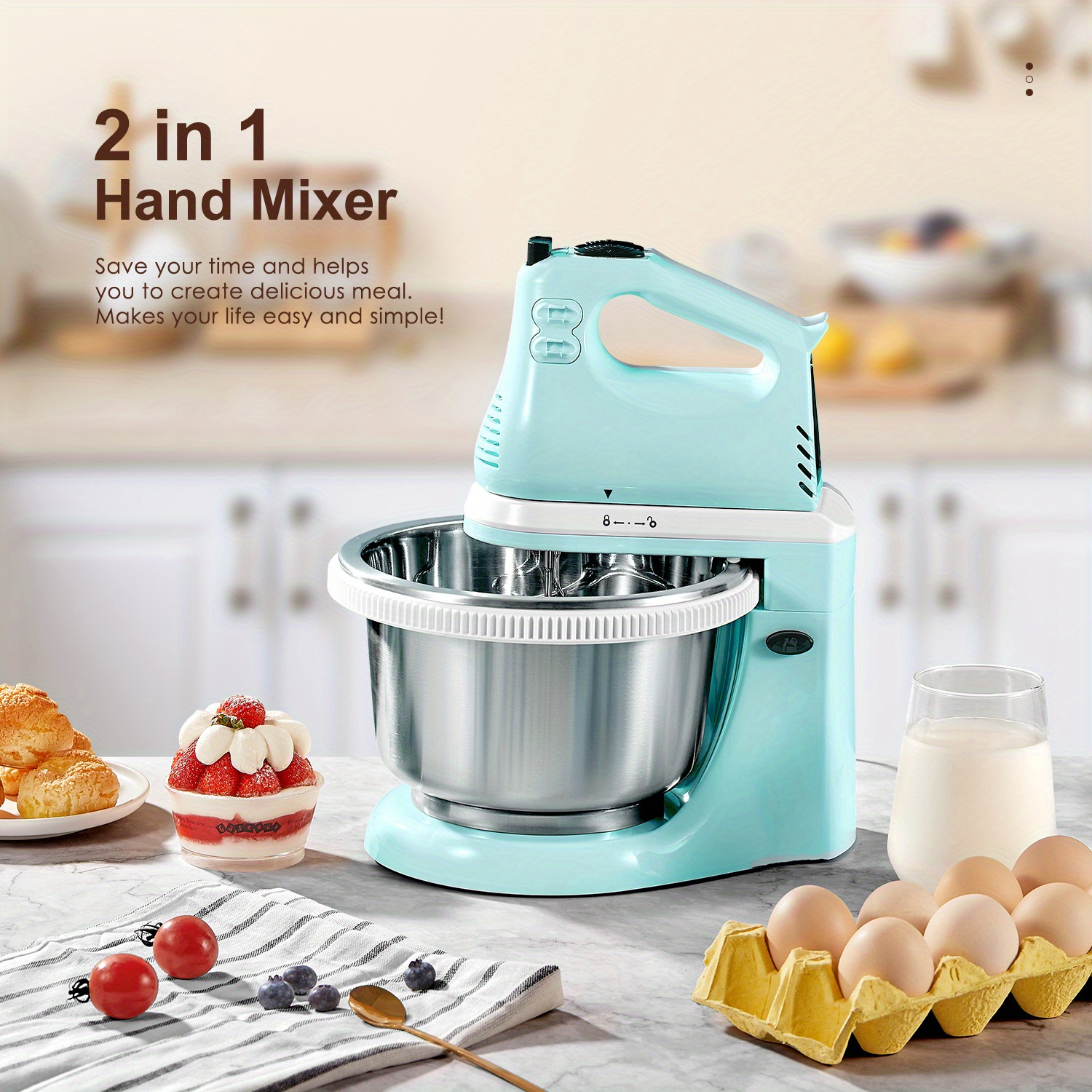 Dash Stand Mixer shops (Electric Mixer for Everyday Use): 6 Speed