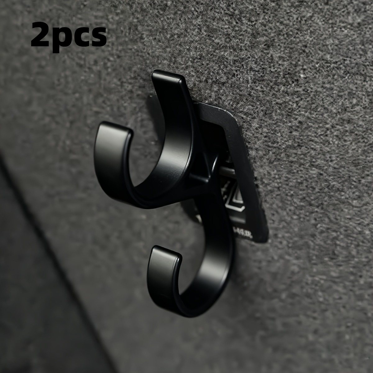TEMU 2 Car For Umbrella Hooks, Universal Trunk Hanger, Suitable For Umbrella, Towel, Fishing Rod, Camping Equipment Storage, To Drill, Stable