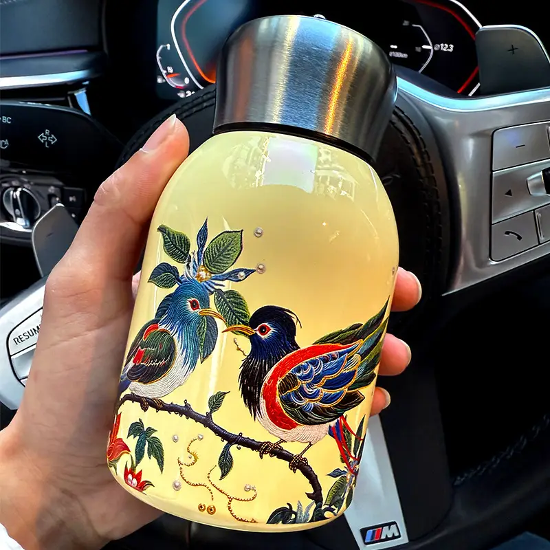 outdoor portable car handy cup mountain climbing insulated water cup gifts for event party tableware new years and valentines day gifts details 2