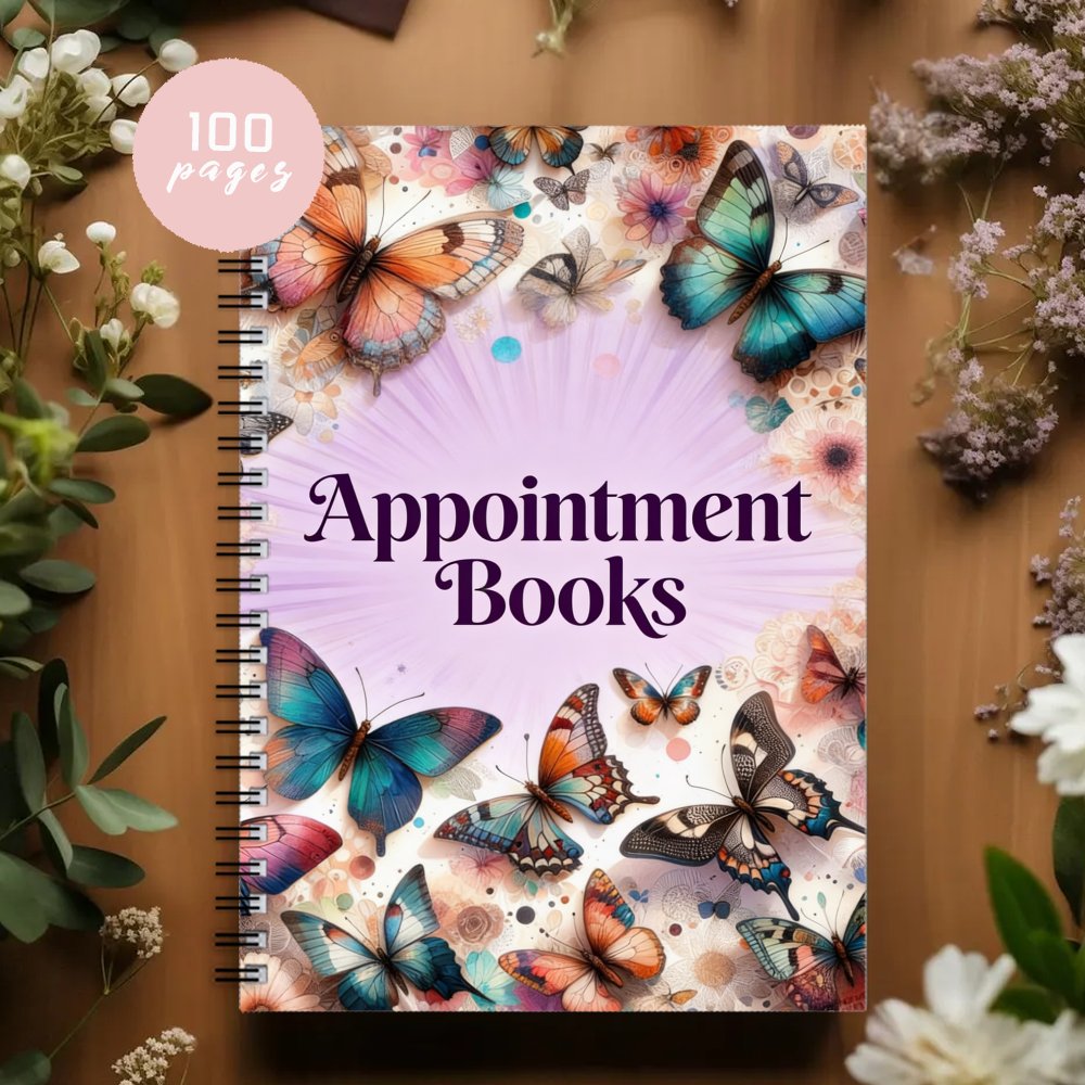 TEMU 1 Appointment Tracking Weekly Planner, Appointment Schedule, Appointment Insert Booklet, Colorful Appointment Spiral Notebook