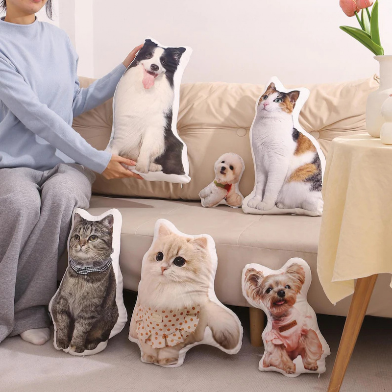 Personalized Pet Pillow Custom Stuffed Animals Of Your