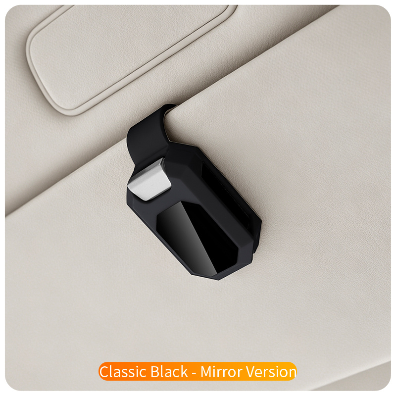 TEMU 1pc Universal Car Sun Visor Sunglasses Clip, Vip Face Pattern Sunglasses Holder, Glasses Car Storage Rack That Does Not