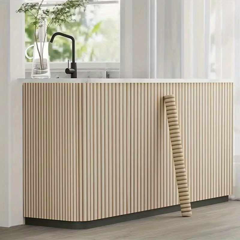1 Roll, Simple Wooden Striped Self-* Wallpaper, Easy to Peel and Paste, Easy to Clean, Detachable PVC Wallpaper, Suitable for Kitchen, Bedroom, Living Room, Countertop * Decoratio
