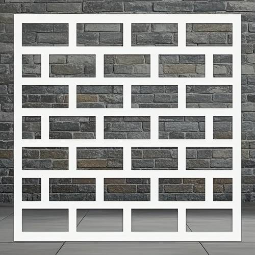large brick stencil suitable for diy crafts pet material with template for flooring fabric walls suitable for decoration suitable for walls suitable for floors