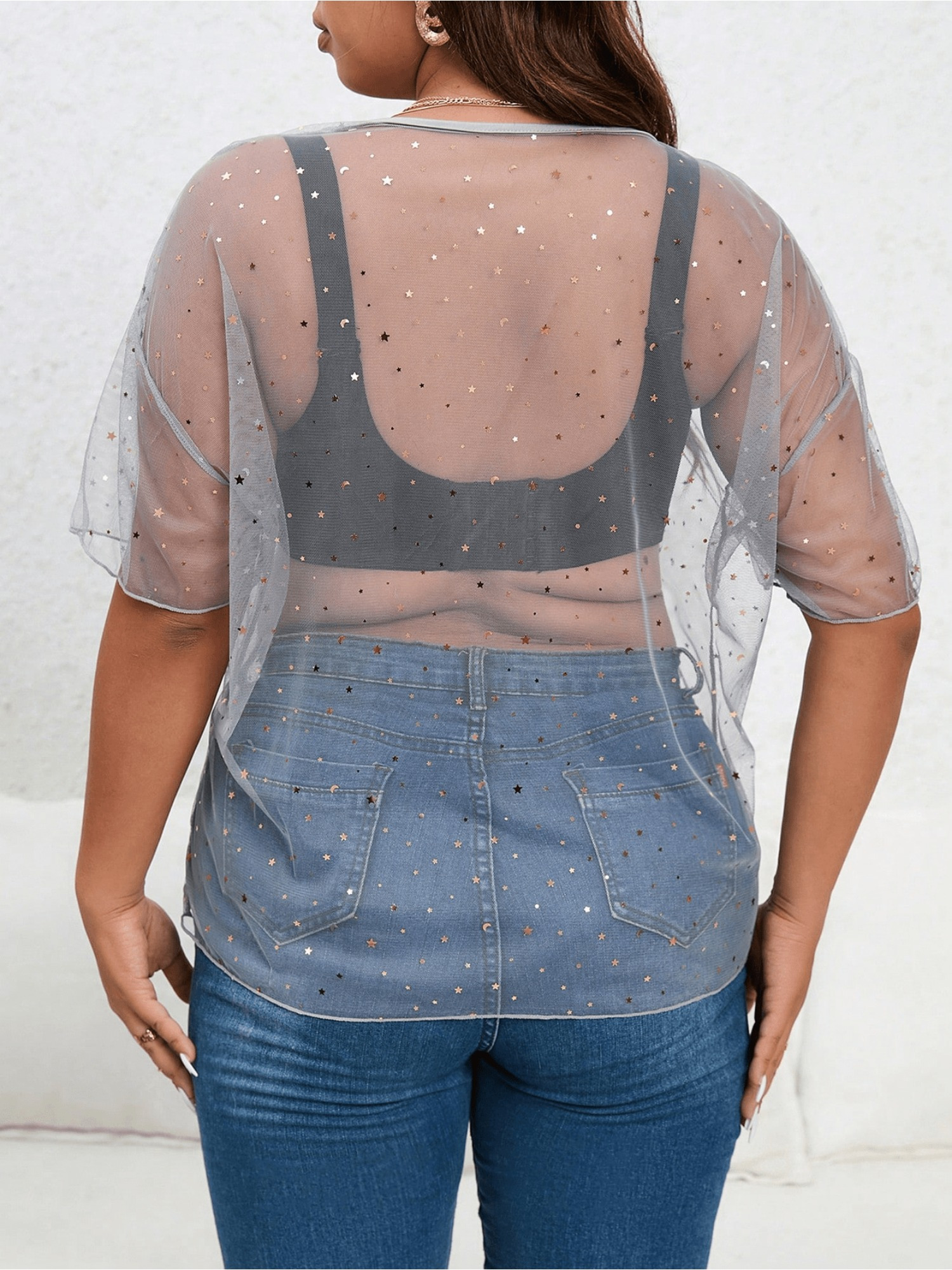 sheer tank top plus size