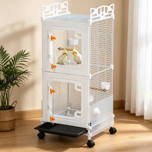 transparent acrylic bird cage large wall mounted design with multi port feeding durable outdoor perch for small birds tray easy accessory hanging outdoor bird feeder with transparent viewing panel