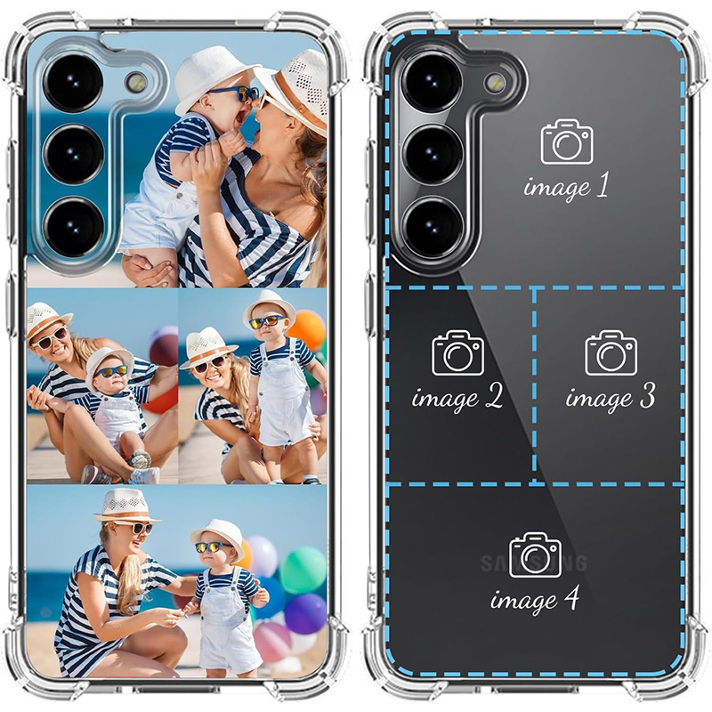 TEMU Phone Case - Diy Personalized Multi-photo Customization Of Your Photos, Any Picture Customized For Mobile Phone Cases Suitable For A02 A03s A04