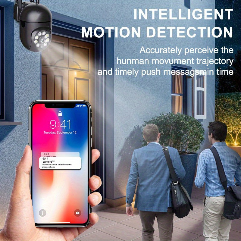 Teruhal 3MP HD WiFi Security Camera - Wireless Home Surveillance with Motion Detection, Two-Way Audio, Color Night Vision & PTZ Functionality details 7