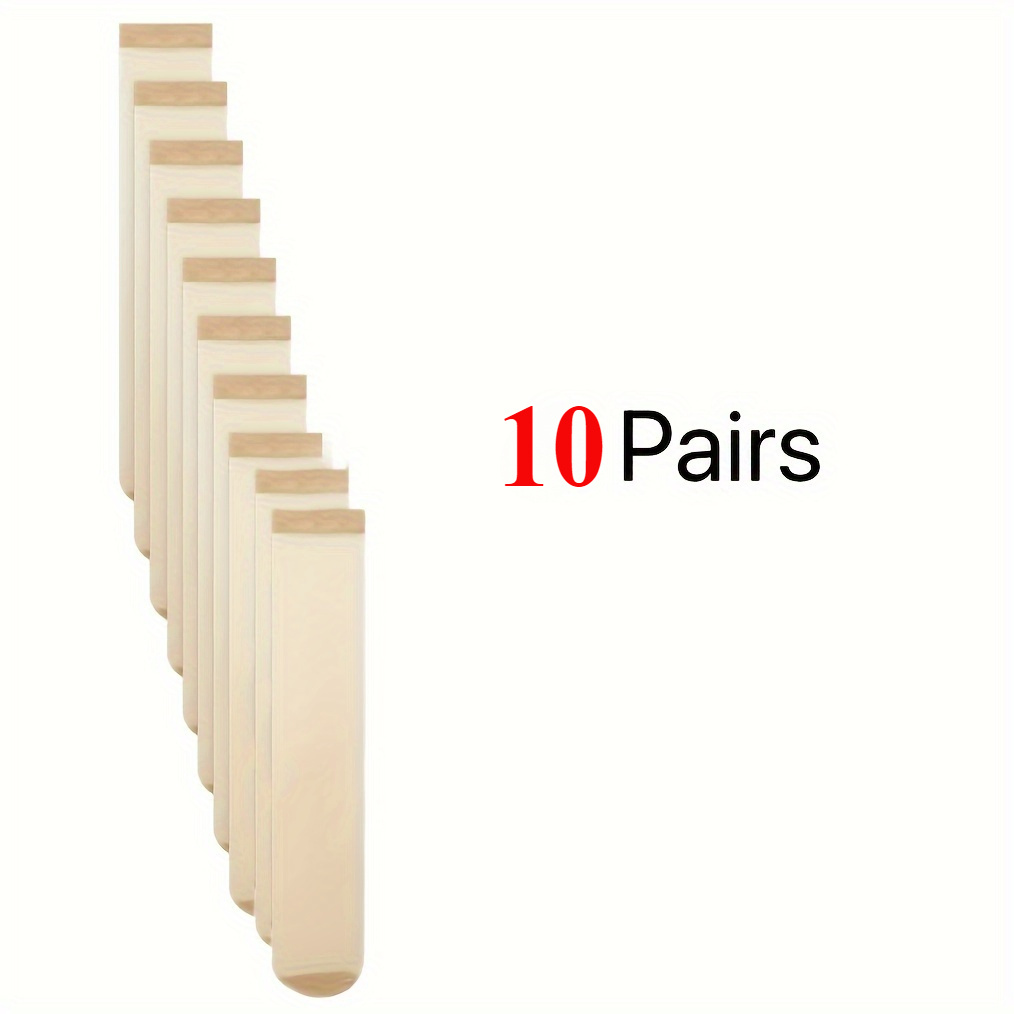 TEMU 10 Pairs Women's High-knee Thigh-high Socks - Non-slip Stretchy Knee-high Socks With Wide Cuff, Thick Cushioned Fabric For, Plus Size & Everyday