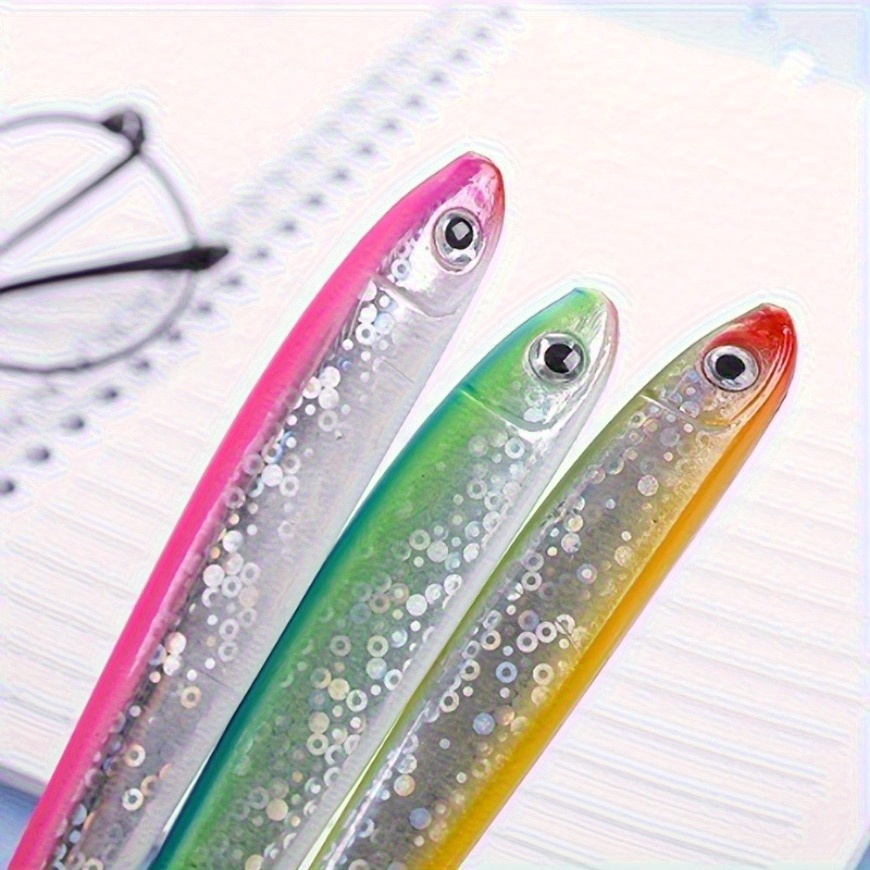 20pcs random new special creative fish ballpoint pen ocean signature for stationery   supply writing pen the   for   gifts weird stuff unusual items cute school supplies Product details 2
