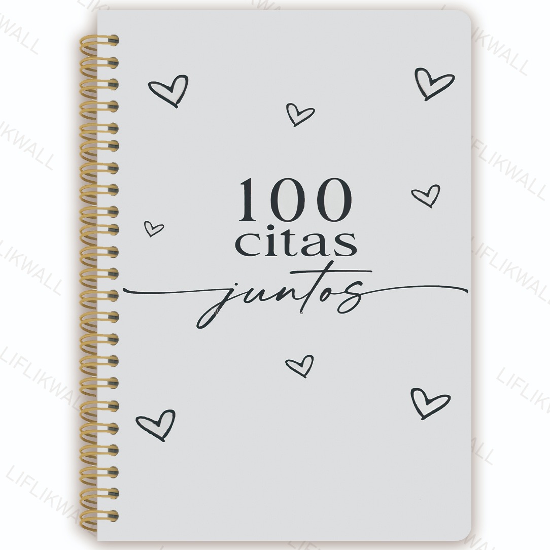 TEMU Un Libro Que Nuestras 100 Citas Maravillosas - para - Ideas de Citas Interesantes - Regalos Encantadores para Citas o de San Valentín -