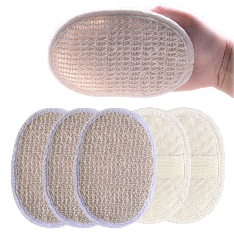TEMU Lot de 5 gommages exfoliants intenses pour , exfoliants nettoyants pour du corps adaptés aux hommes et aux femmes, serviette de bain pour