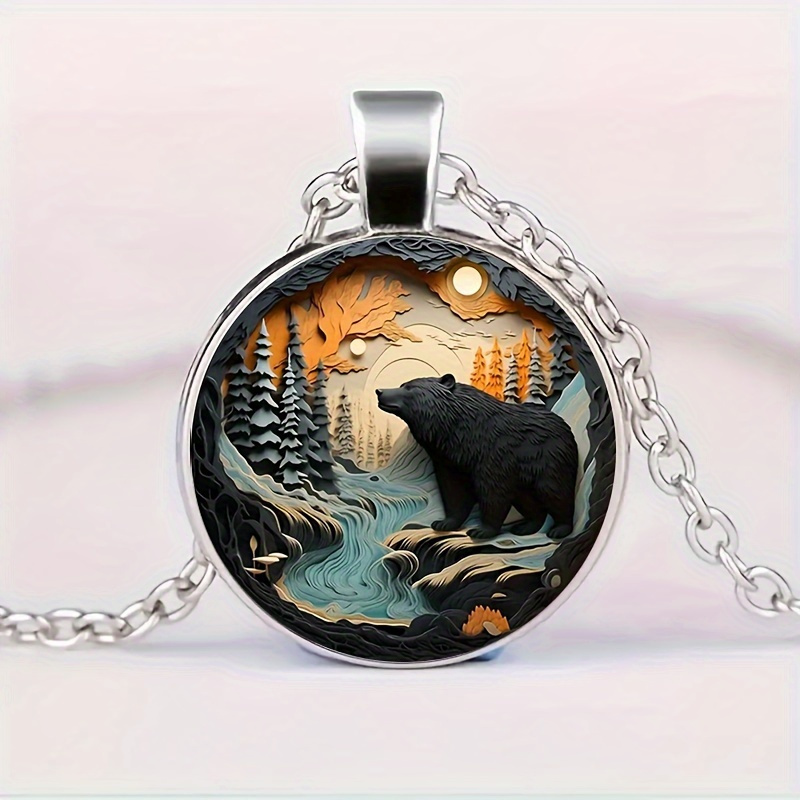bear necklaces sold on Temu United States