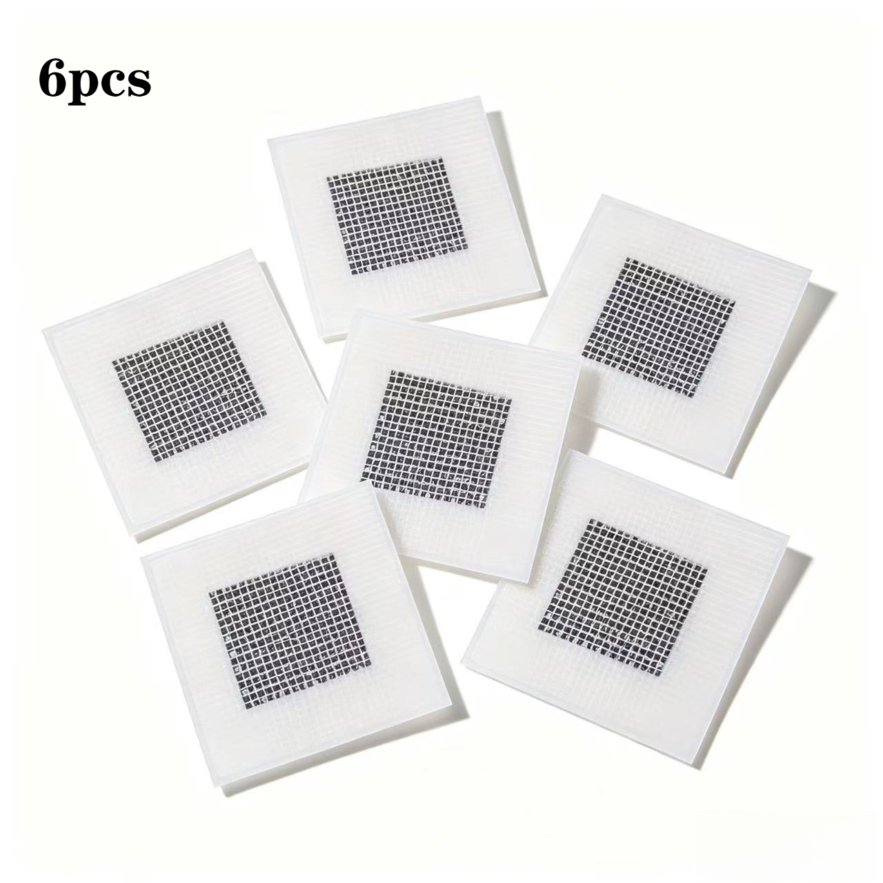 TEMU Patch de réparation murale - Panneau de mousse en de fibre de verre auto-adhésive pour réparer les fissures de cloisons sèches et réparer