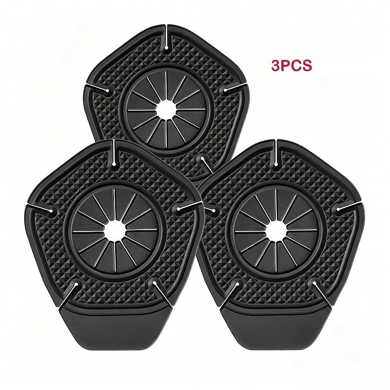TEMU Lot de 3/7 patins de pour trou de bras d'essuie-glace de voiture, protège-joints d'essuie-glace -poussière et -gel, couvre-pare-brise avec