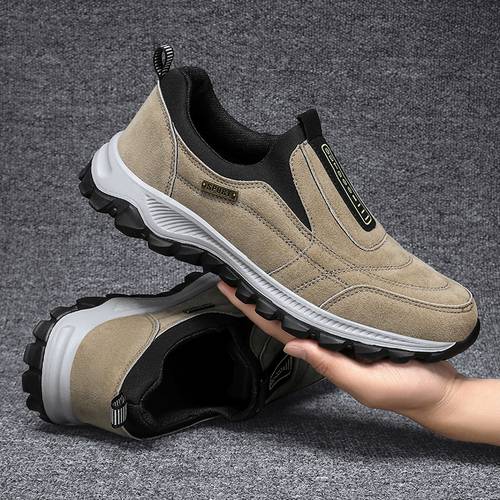 mens wide toe casual walking shoes camp shoes outdoor running sneakers outdoor mountaineering trail running shoes mens shoes